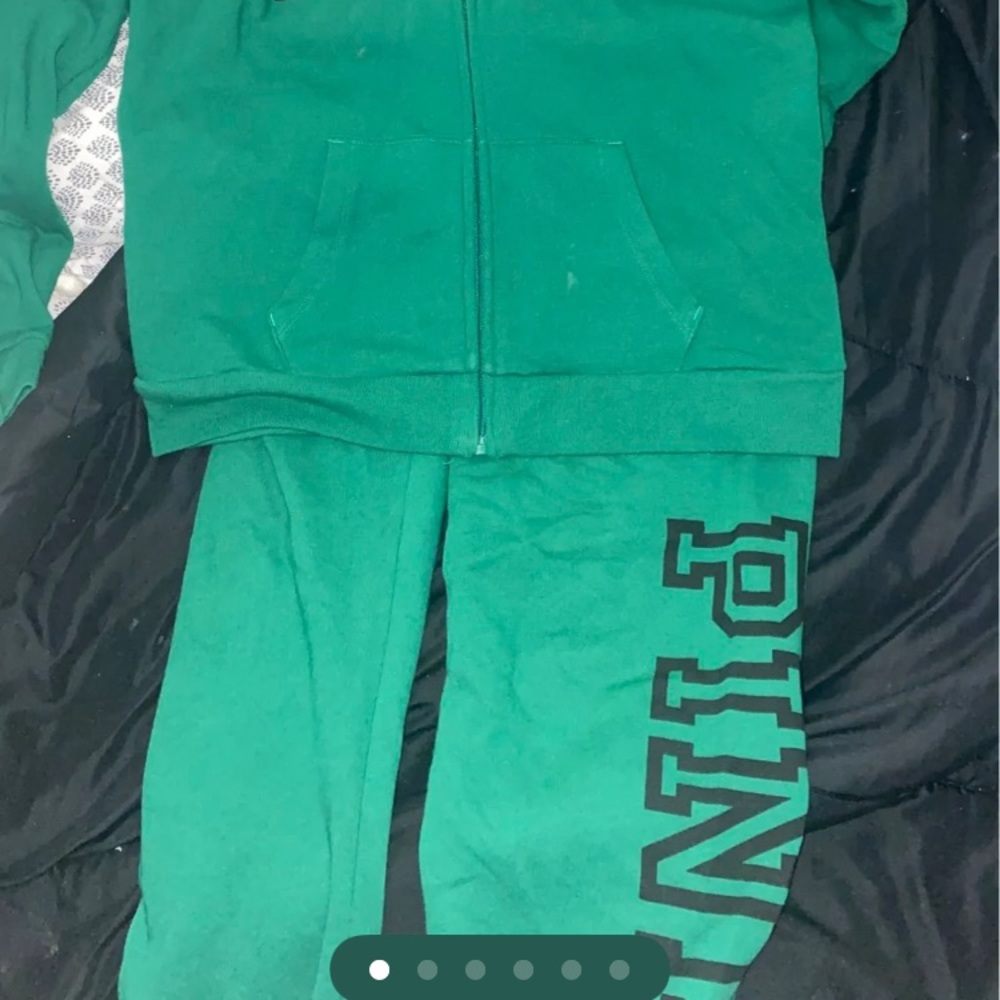 * PINK matching 2 piece outfit medium - Picture 4 of 4